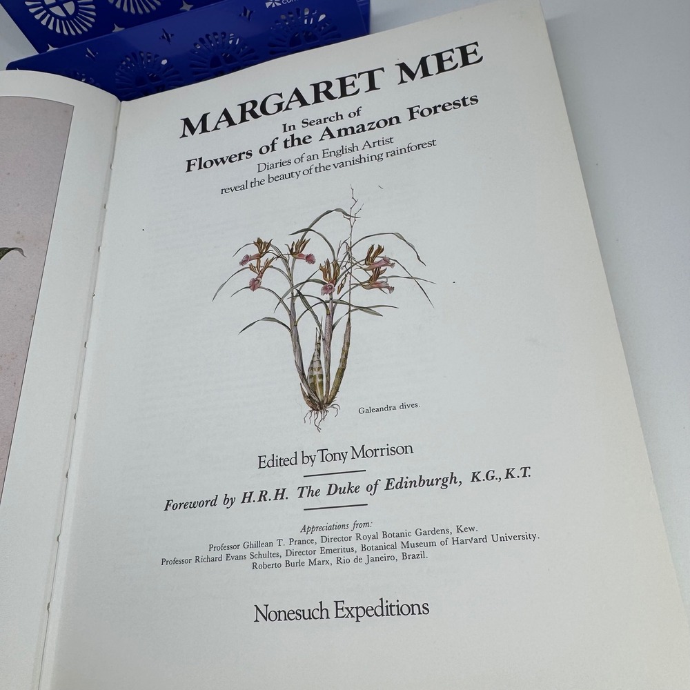Margaret Mee In Search of Flowers of the Amazon Forests Botanical Art Book 1989